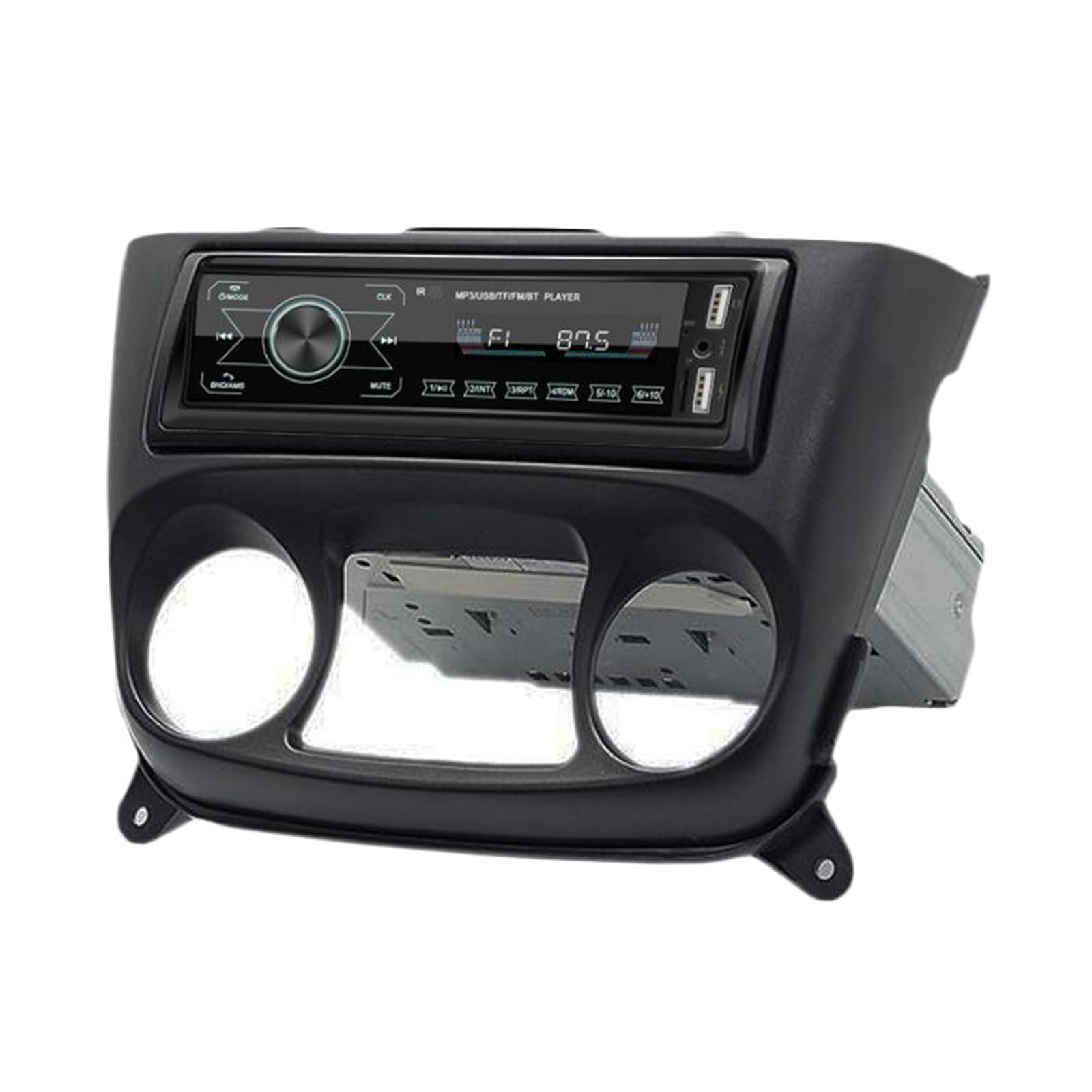 Auto-Audio-Rahmen Einzel-Din-Autoradio-Blendenrahmen, Stereo-CD-DVD-Player-Panel-Blendenadapter, Blendenabdeckung/passend for Nissan Almera Sentra N16 2000–2006 Autoradio Radioblende Doppel von SAEHEDRDDF