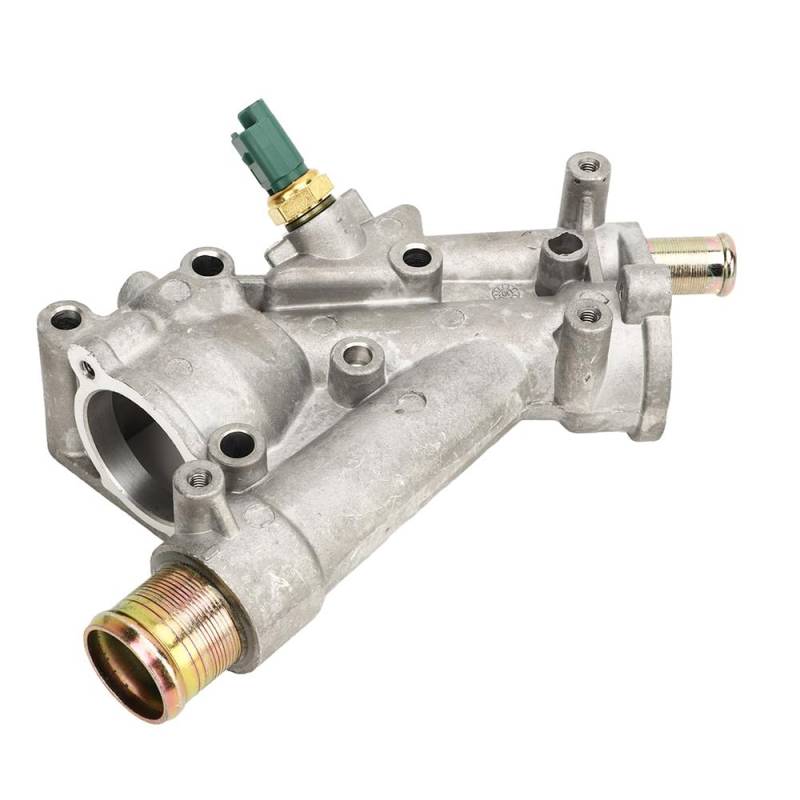 Auto-Thermostat/Passend for Peugeot 206 307 406 407 607 Citroen C4 C5 C8 DS5 Motorwasserauslass Tankgehäuse Dichtung Thermostatanschluss Thermostat Kompatibel(Lavender) von SAEHEDRDDF