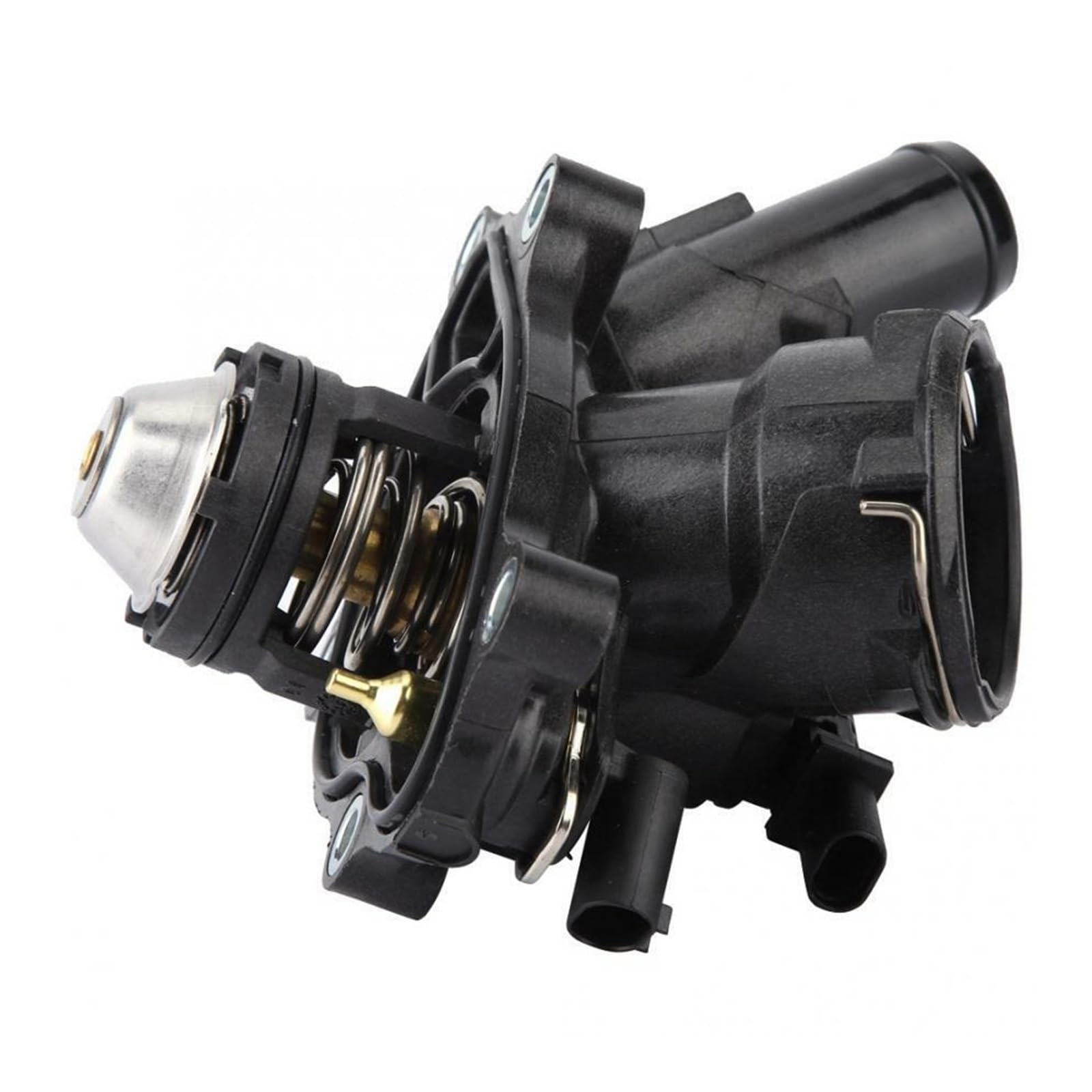 Auto-Thermostat Automotor-Kühlmittel-Thermostatgehäuse 2712000315, TL10768801S / Passend for Mercedes-Benz C250, SLK250 2012–2015 Thermostat Kompatibel von SAEHEDRDDF