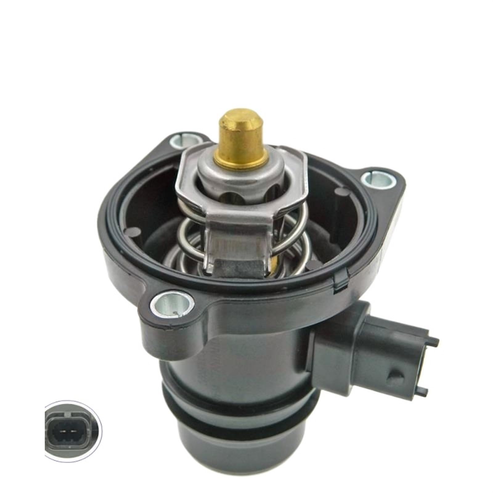 Auto-Thermostat Kühlmittelthermostatgehäuse mit Dichtung 55593033 / Passend for Chevrolet Aveo Cruze Opel Adam Astra Corsa Meriva Peugeot 306 405 Vauxhall Thermostat Kompatibel von SAEHEDRDDF