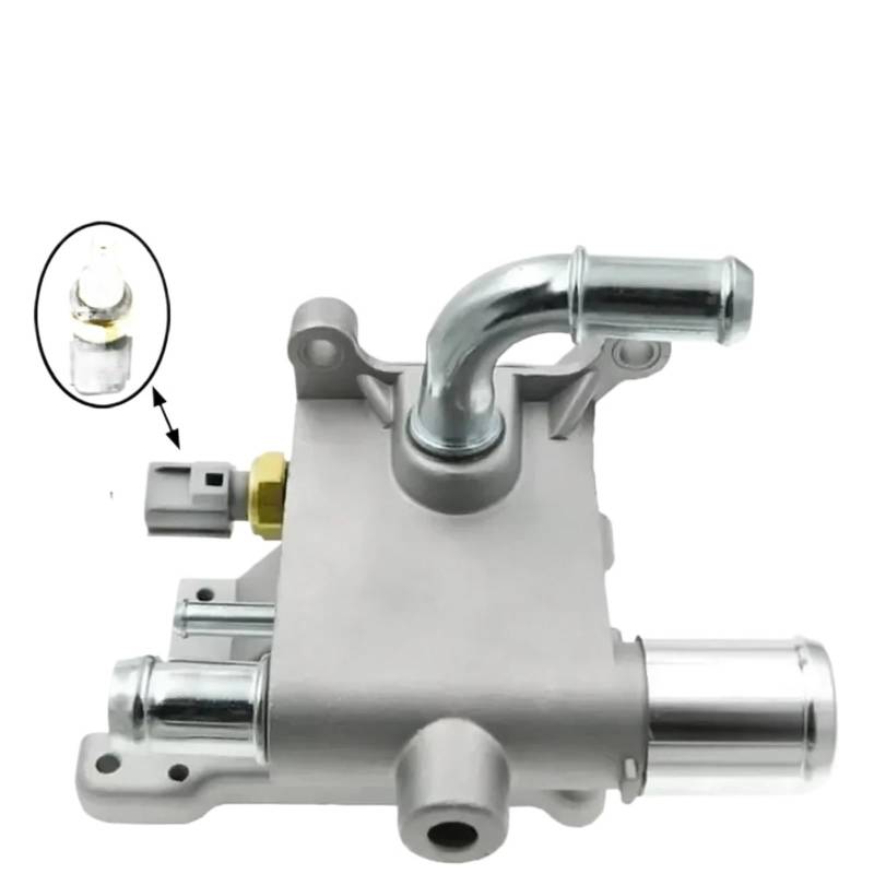 Auto-Thermostat Toma De Agua Para/Fit for Ford Ecosport 2004-2012 2,0 Wasser Auslass Motor Kühlmittel Thermostat Gehäuse Sensor LF01-1517Z-Z14-CN LF01-1517Z Thermostat Kompatibel von SAEHEDRDDF