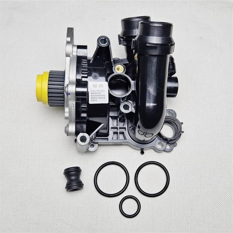 Auto-Thermostat Wasserpumpen-Thermostatbaugruppe EA888 / Passend for VW Golf Jetta GLI GTI MK6 Passat Audi A3 A4 A5 A6 Q3 Q5 1,8 T 2,0 T 06H121026 06H121026AB Thermostat Kompatibel von SAEHEDRDDF