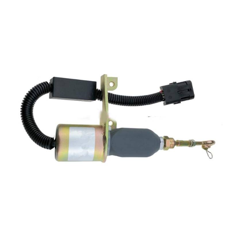 Drosselklappensensor Kraftstoffabschaltung Absperrventil Magnet 24V 5346207 5295567 D59-002-01A 4942879 C5254169 SD-008A2 Drosselklappensensor Kompatibel von SAEHEDRDDF