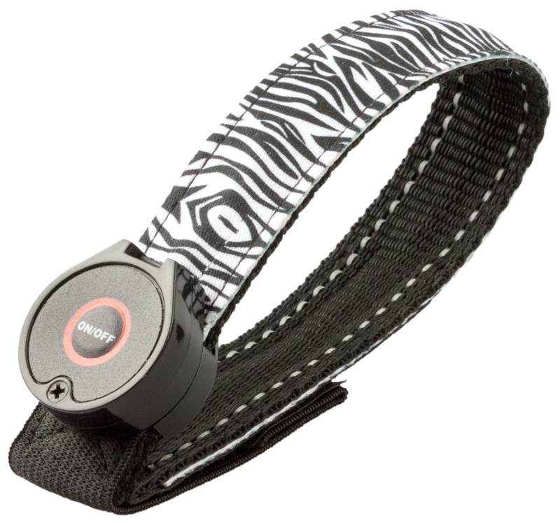 Soft LED Armband Zebra von SAFETYMAKER