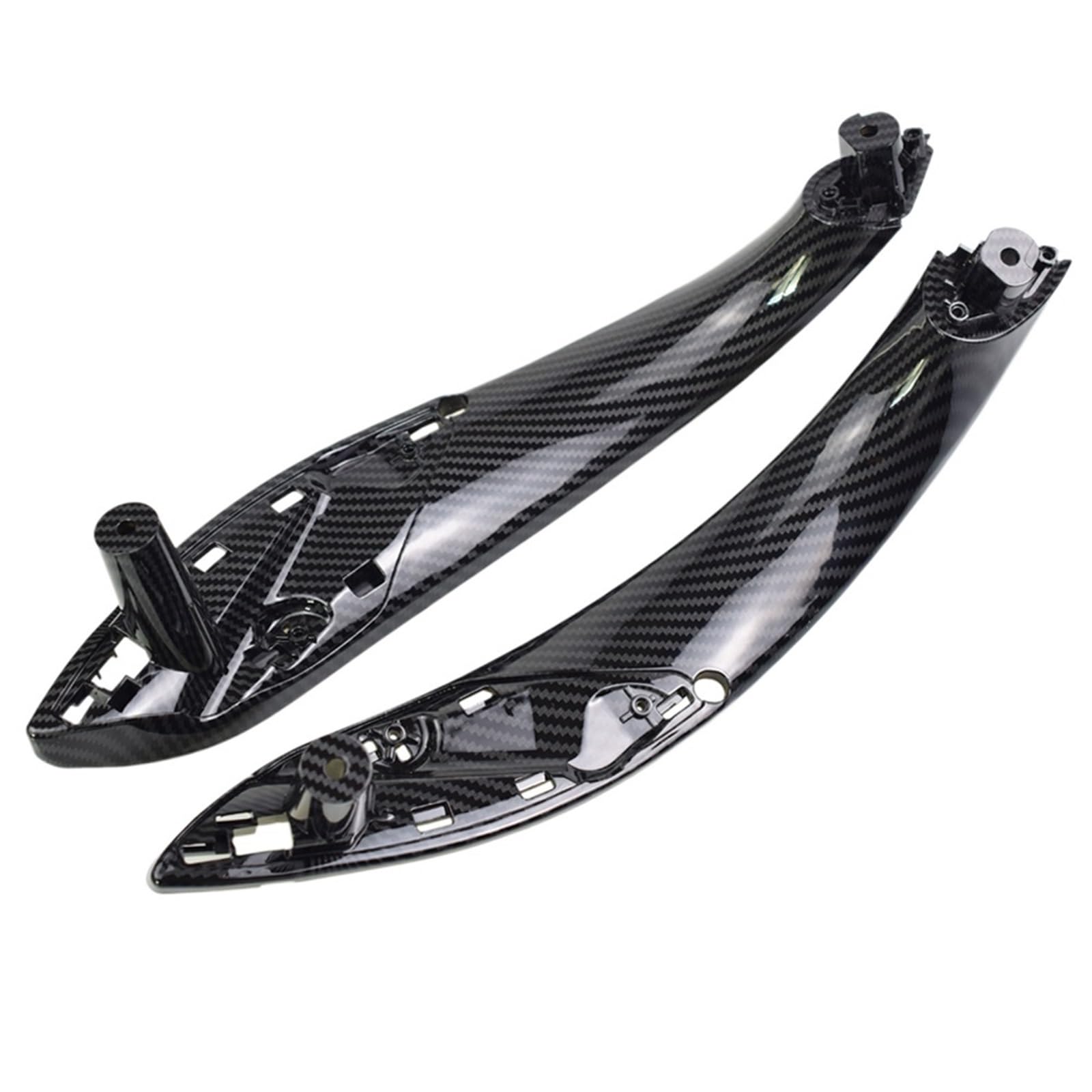 SAFWEL Auto Inner Griff Innen Tür Panel Pull Trim Abdeckung Carbon Faser Links Rechts Fit for BMW 3 4 Serie f30 F80 F31 F32 F33 F34 F35 F36 (Size : CarbonF-2Pcs-Front) von SAFWEL