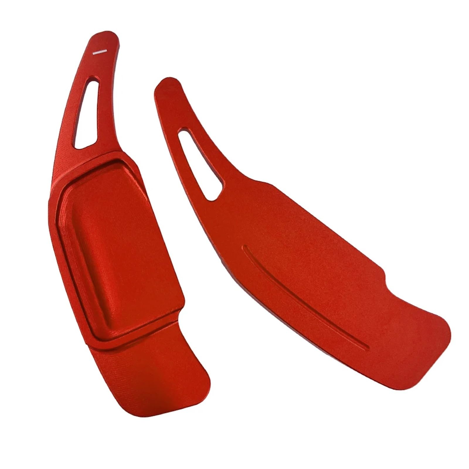 SAFWEL Passend for Opel, passend for Vauxhall, passend for Astra L 2022 2023, GS Line Ultimate Hybrid, Auto-Lenkrad-Schalthebel-Paddel-Verlängerungsaufkleber, Zubehör (Size : Red) von SAFWEL