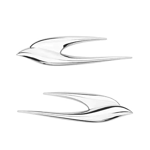 Auto Emblem Aufkleber für Cupra Born 2021-2023 2024 2025, Autoaufkleber Kühlergrill Front Motorhaube Kofferraum 3D Logo Heckklappen Buchstaben Selbstklebende Ersatz Dekoration,Silver von SAHODIYI