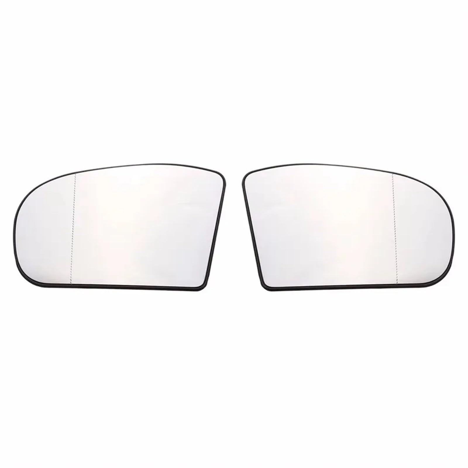 Außenspiegel Spiegelglas Für Benz W203 W211, 1 Paar, Ersatz für rechte und Linke Seite, Rückspiegelglas, 2038100121, 2038101021 Rechts Spiegelglas Links von SAIBOL