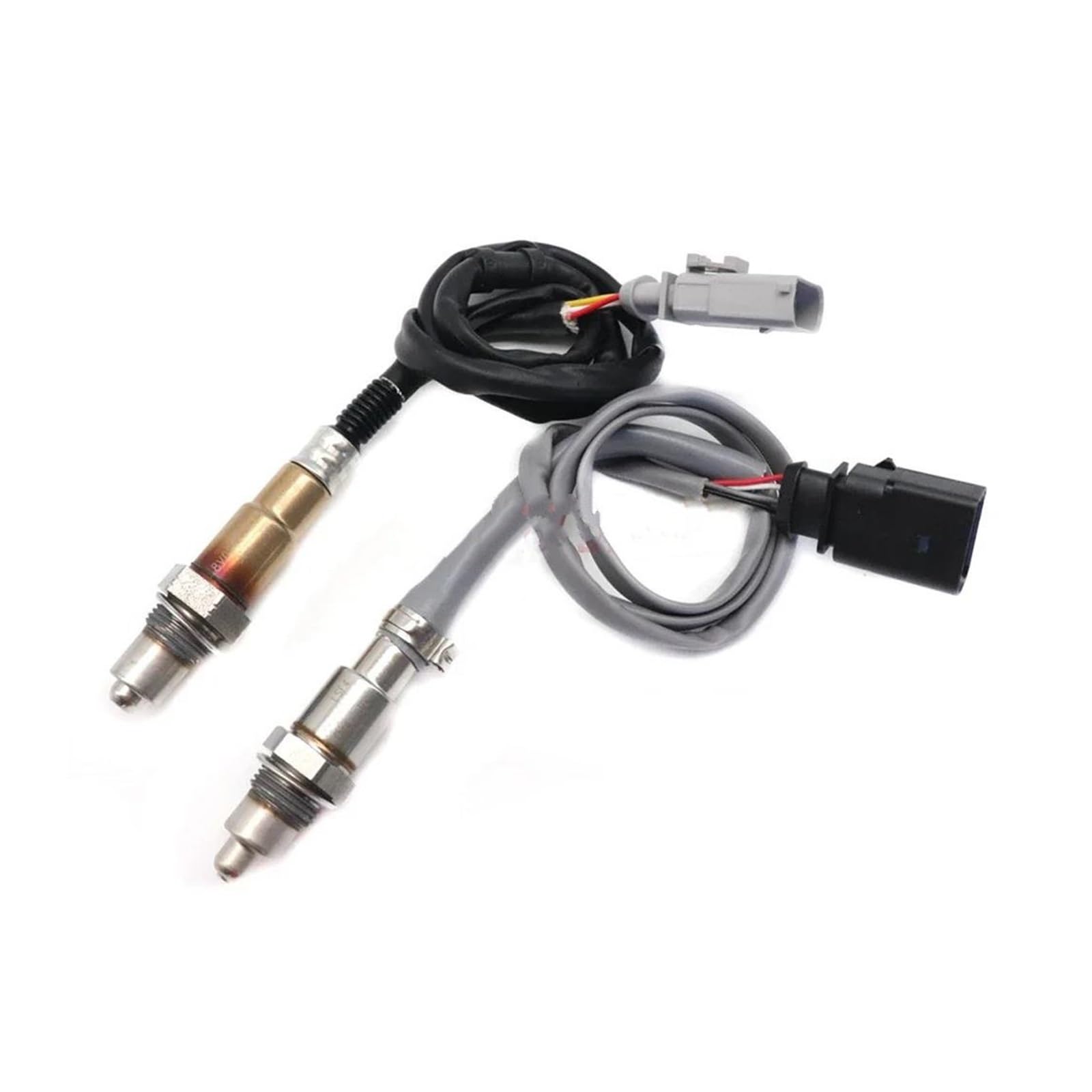 Auto Sauerstoff O2 Sensor 2 STÜCKE Für VW Für GTI Für Golf Für R 2.0L 2015 2016 2017 Up & Downstream O2 Sauerstoff Lambdasonde 8V0906262D 06K906262AC von SAIBOL