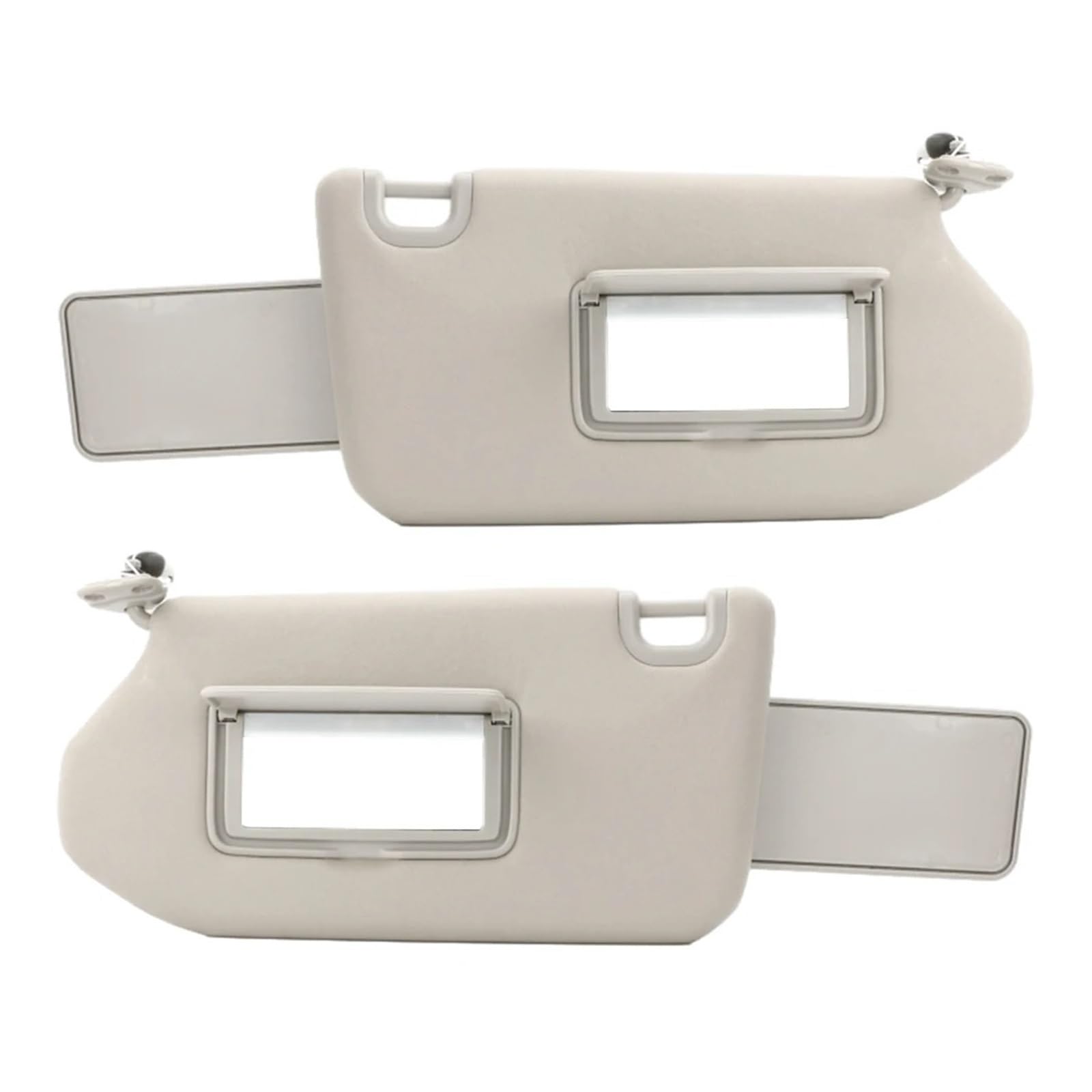 Auto-Sonnenschutz Auto Sonnenblende Schatten Links Rechts Seite W/Lampe Für Nissan Für Pathfinder R52 Für Infiniti QX60 2014-2017 Für Pathfinder 13-18 Sonnenblenden Visier(Beige Left and Right) von SAIBOL