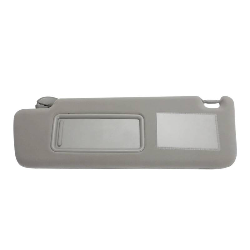 Auto-Sonnenschutz Für Toyota Für Land Für Cruiser J12 Für Prado LC 120 2003-2009 Sonnenblende Mit Lampe Seite Fahrer Beifahrer Seite Sonnenblende Extender Anti-Blende Visier(Gray Left) von SAIBOL