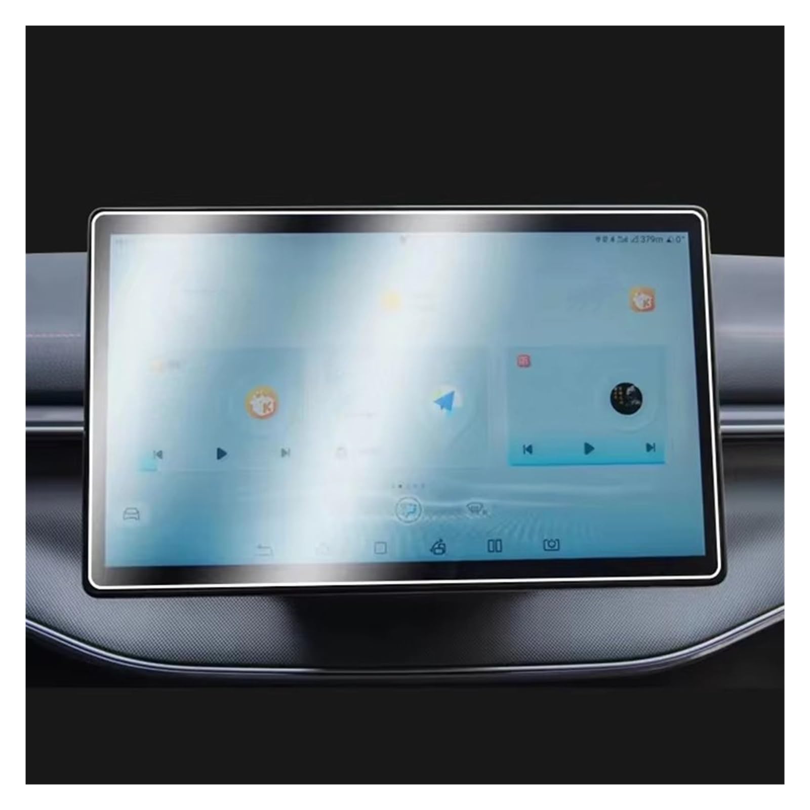 Displayschutz-Folie Für BYD Für Song Für Plus-Dmi 2021 2022 2023 Auto 12,8 Zoll 15,6 Zoll Infotainment-Radio GPS-Navigation Displayschutz Aus Gehärtetem Glas Displayschutzfolie von SAIBOL