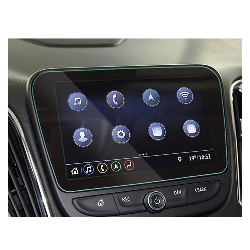 Displayschutz-Folie Für Chevrolet Für Equinox 2016-2019 2020 2021 7 Zoll 8 Zoll Auto Navigation Displayschutzfolie Aus Gehärtetem Glas Displayschutzfolie von SAIBOL