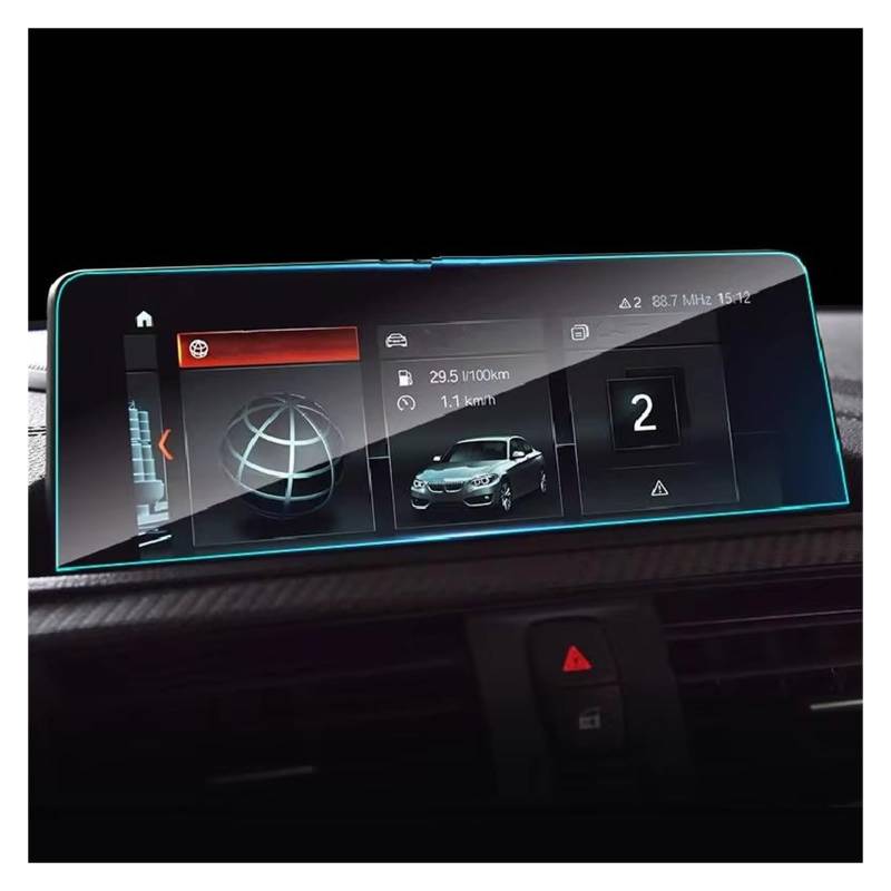 Displayschutz-Folie Für F87 Für M2 2015-2020 Auto GPS Navigation Film LCD Bildschirm Gehärtetem Glas Schutz Film Anti-Kratz Film Zubehör Refit Displayschutzfolie von SAIBOL