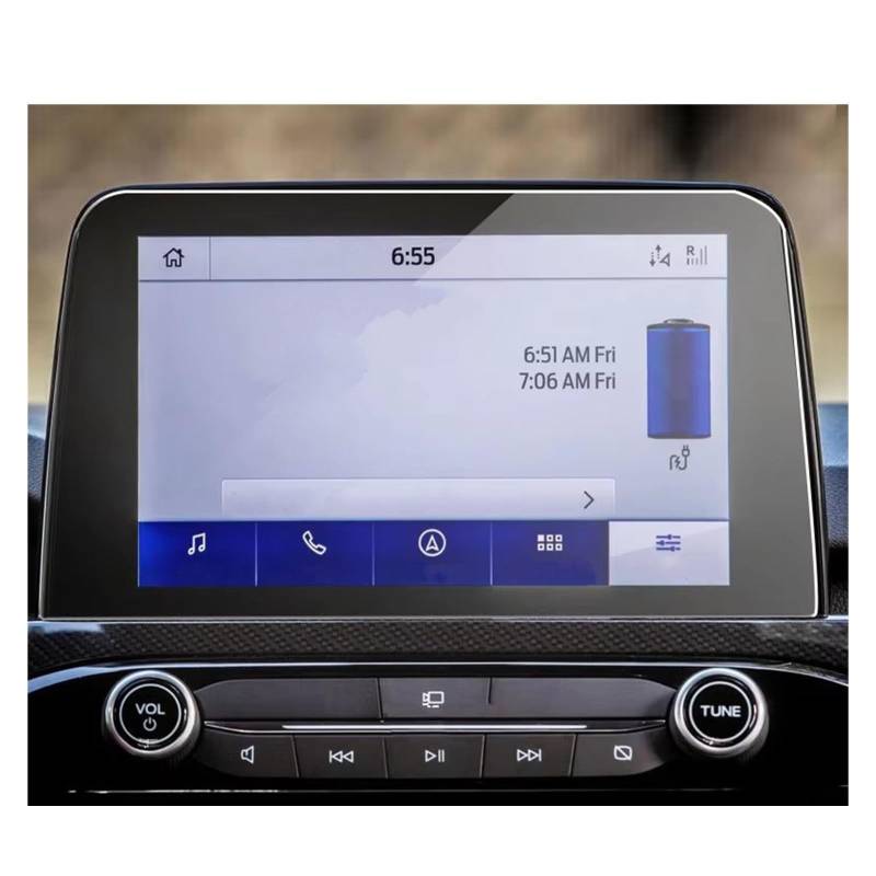 Displayschutz-Folie Für Ford Für Kuga 2020 Auto GPS Navigation Stahl Schutz Film Gehärtetem Glas Screen Protector Displayschutzfolie von SAIBOL