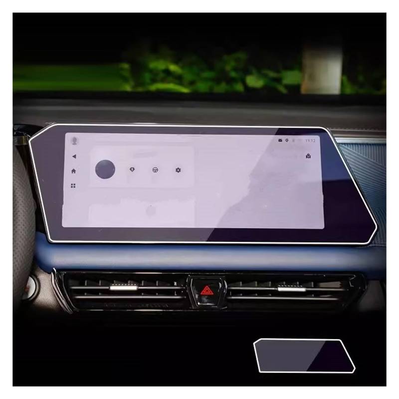 Displayschutz-Folie Für GAC Für EMZOOM GS3 2023 2024 Auto 10,25 Zoll Oder 12,3 Zoll GPS-Navigation Anti-Kratz-Film Displayschutz Aus Gehärtetem Glas Displayschutzfolie von SAIBOL