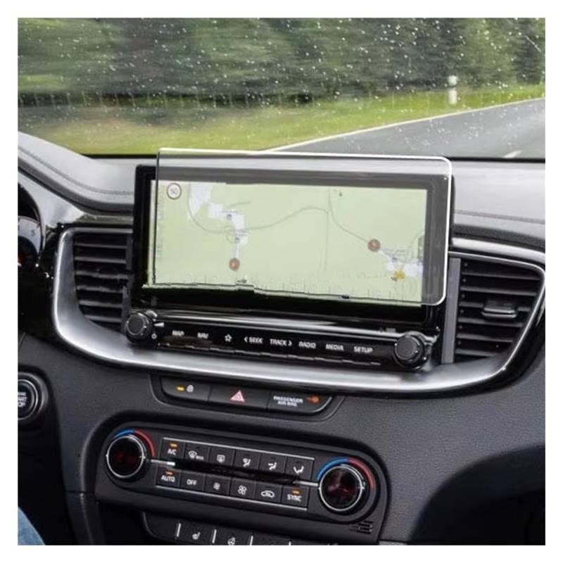 Displayschutz-Folie Für Kia Für Proceed 2021 10,25 Zoll Auto Navigation 9H Gehärtetem Glas LCD Bildschirm Schutzfolie Aufkleber Displayschutzfolie von SAIBOL