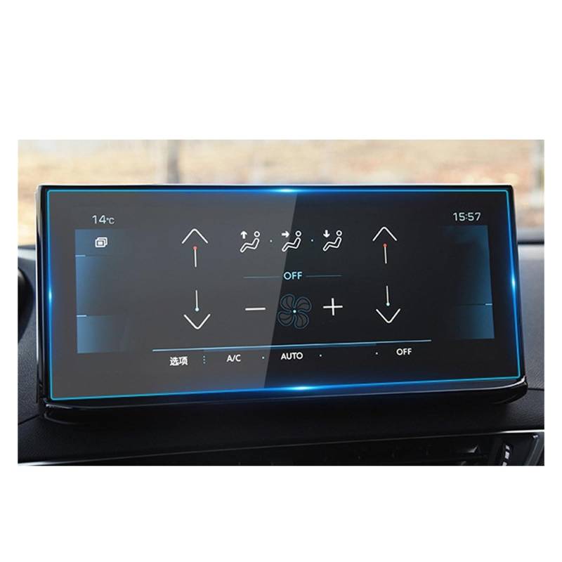 Displayschutz-Folie Für Peugeot 3008 5008 3008GT 4008 2017 2018 2019 Schutzfolie Auto GPS-Navigation Displayschutz Aus Gehärtetem Glas Displayschutzfolie von SAIBOL