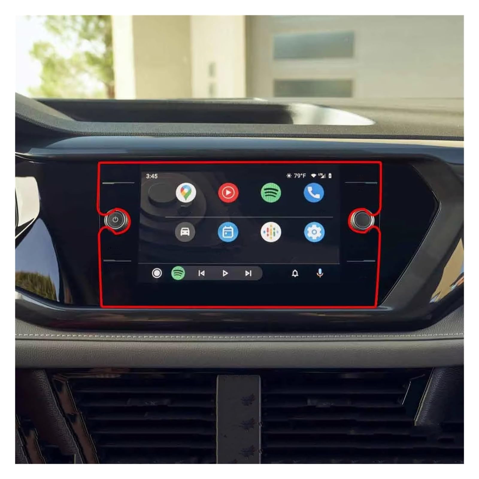 Displayschutz-Folie Für VW Für T-Cross 2021 2022 Autoradio GPS-Navigation Innenzubehör Displayschutzfolie Aus Gehärtetem Glas Displayschutzfolie von SAIBOL