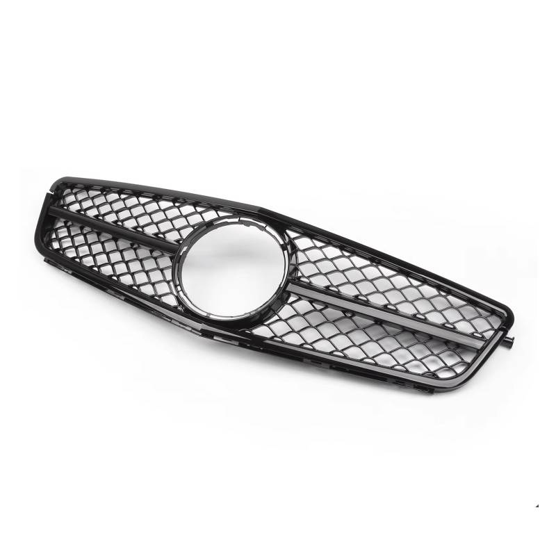 Frontgrill AMG Schwarzer Frontgrill Für Die Stoßstange Passend C-Klasse Für Benz W204 C300 C350 2008 2009 2010 2011 2012 2013 2014 Front Kühlergrille von SAIBOL