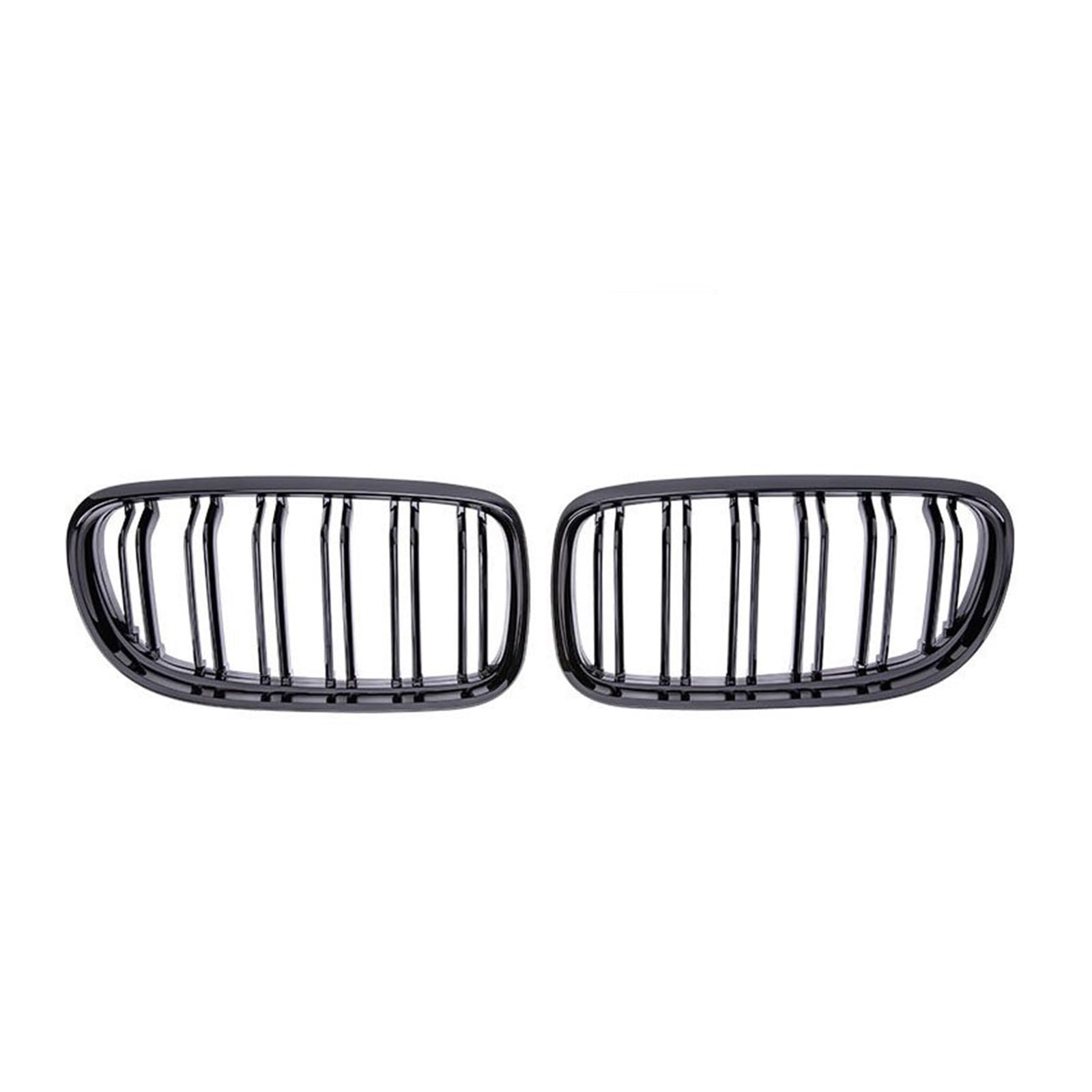 Frontgrill Auto Niere Kühlergrill Doppel Linie Für E91 E90 LCI 3 Serie Limousine Wagon 325i 328i 335i 335xi 330i 330xi 2009 2010-2012 Front Kühlergrille(Glossy Black) von SAIBOL