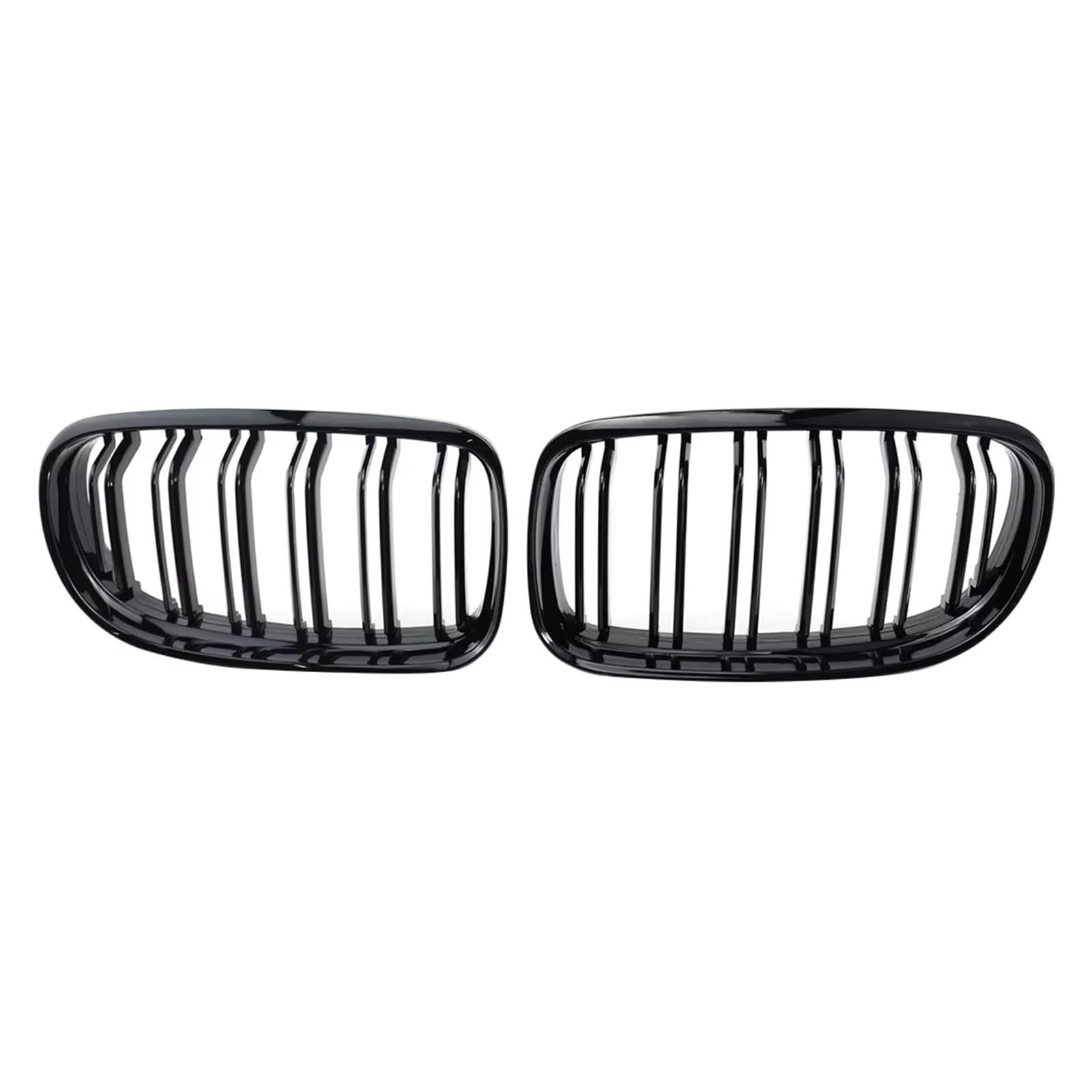 Frontgrill Autogrill Frontstoßstangengrill Doppellamellen Schwarzglänzend Auto-Styling Für 3er E90 E91 2009 2010 2011 2012 Front Kühlergrille von SAIBOL