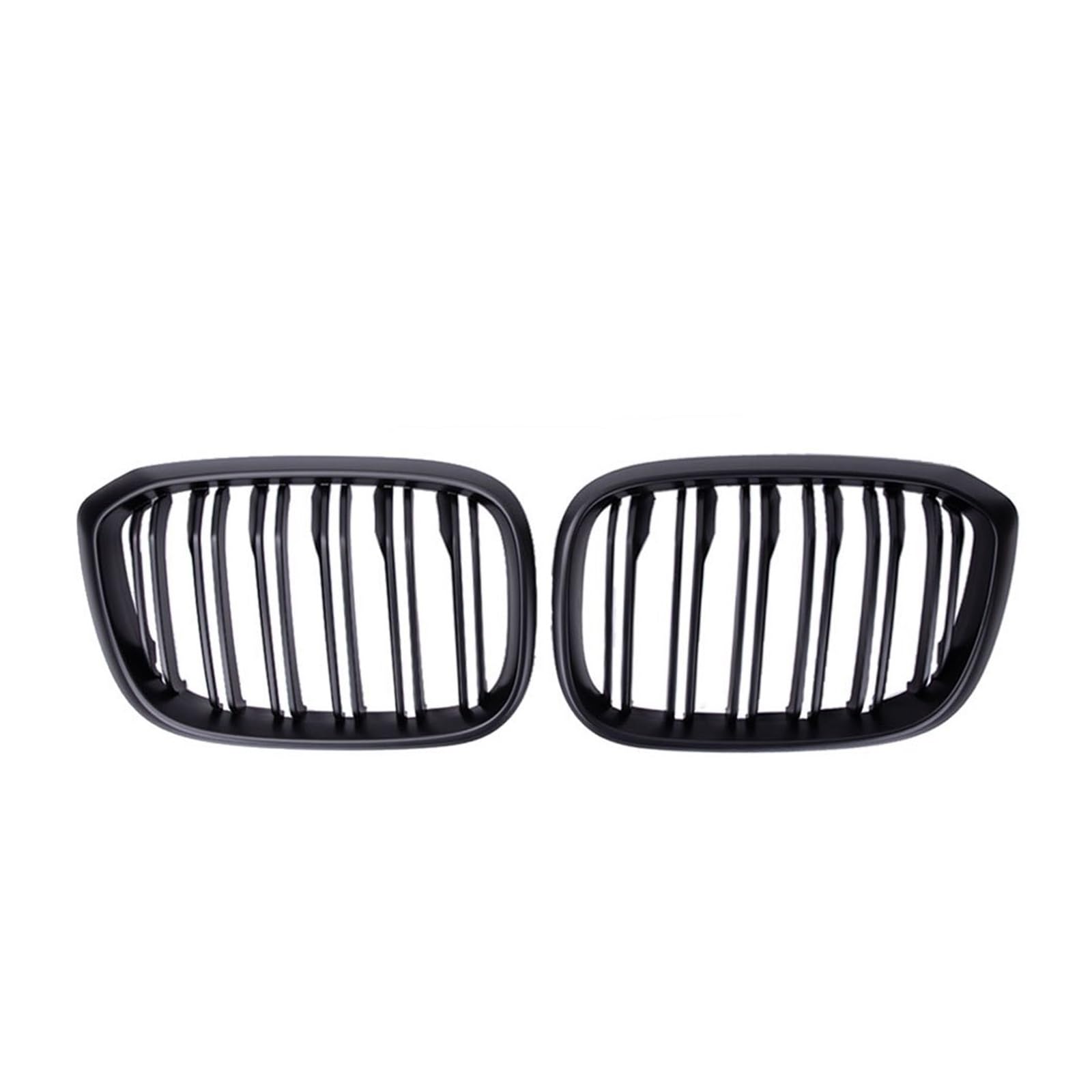 Frontgrill Für 3 4 X3 X4 G01 G02 G08 2018 2019 2020 2021 Kühlergrill Nierengrill Doppellamellen Racing Grills Auto Styling Zubehör Front Kühlergrille(Matt-schwarz) von SAIBOL