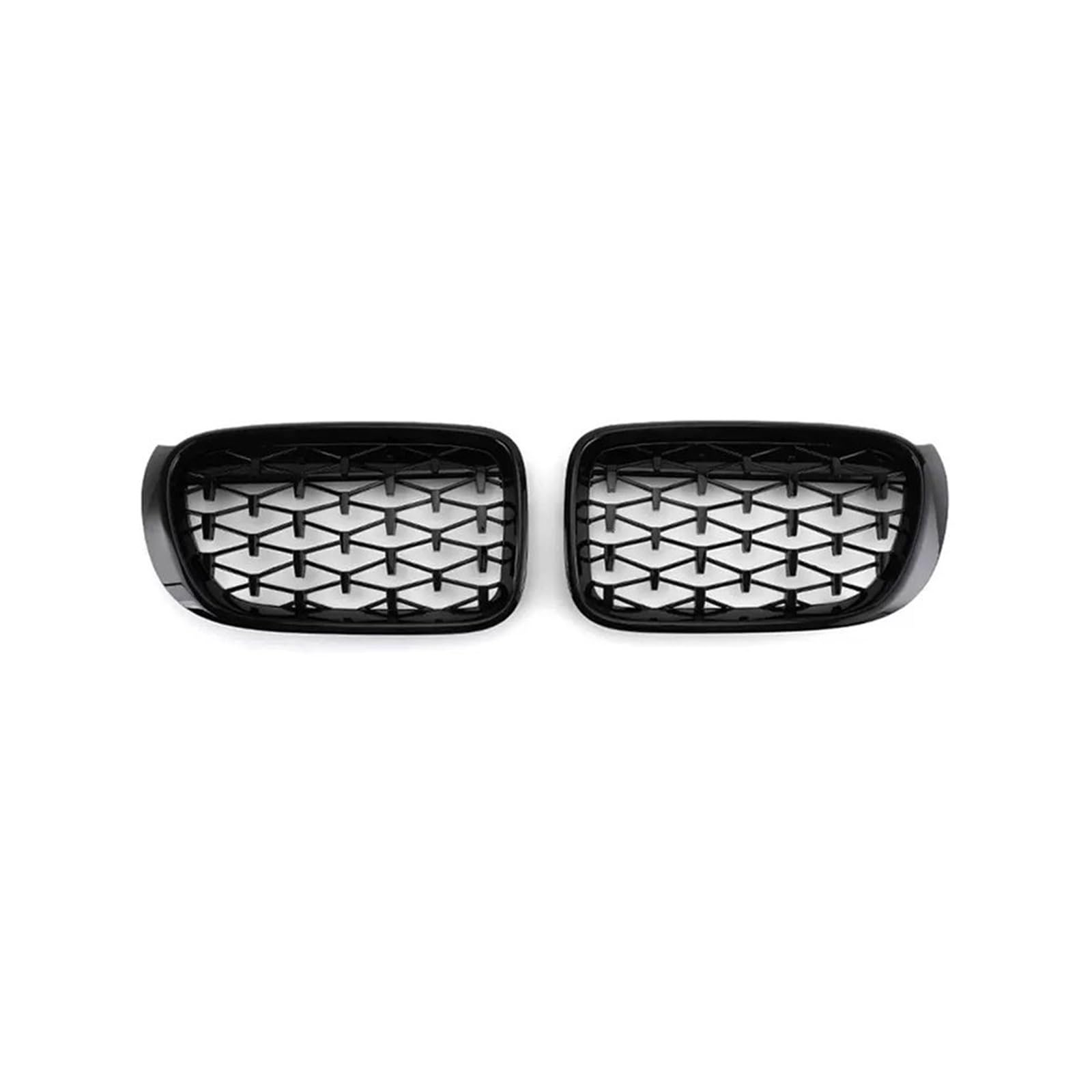 Frontgrill Für F25 X3 2011-2014 Für X4 F26 2014-2018 Frontglanz Schwarz Sport Nierengrill Diamantgrill Auto-Tuning-Teile Front Kühlergrille(14-18 GB Diamond) von SAIBOL