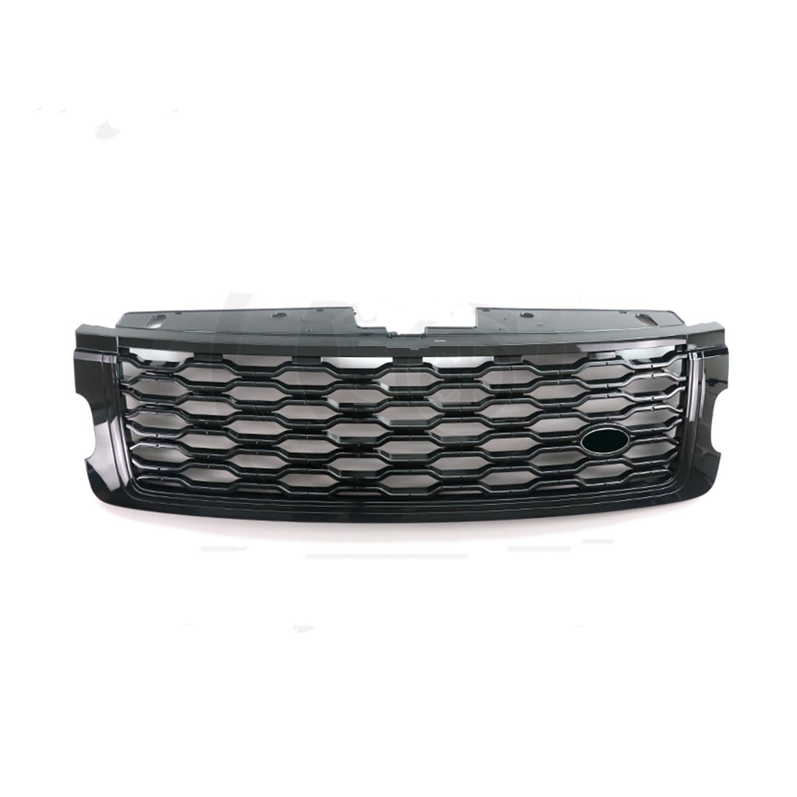 Frontgrill Für Land Für Rover Für Range Für Rover Für Vogue 2018-2022 Auto-Renngrills Frontstoßstangengrill Kühlergrill Mesh-Gitter Autozubehör Front Kühlergrille(All Black) von SAIBOL