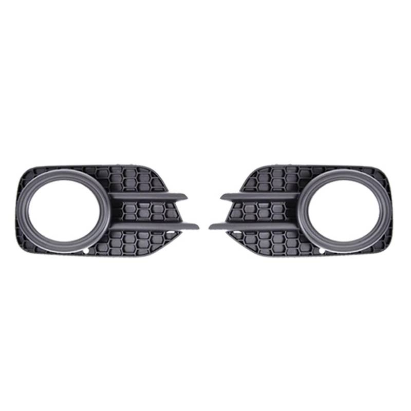 Frontgrill Für VW Für TIGUAN 2012 2013 2014 2015-2018 Auto Front Stoßstange Nebel Licht Abdeckung Waben Grille Links Rechts Grille Zubehör Front Kühlergrille(Left and Right A) von SAIBOL