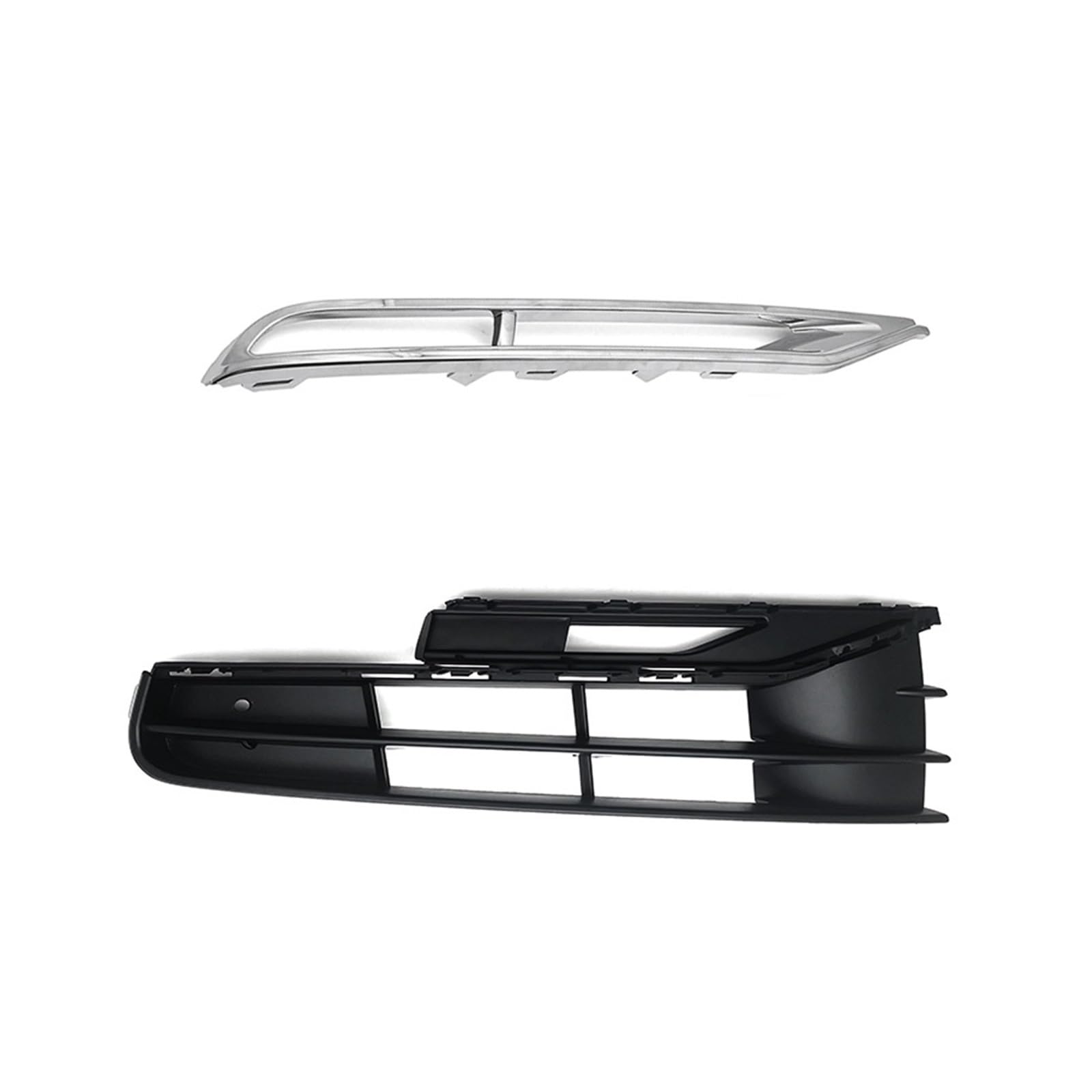 Frontgrill Für VW Phaeton 2011 2012 2013 Links Rechts Auto Front Stoßstange Nebel Licht Gitter Nebel Lampe Rahmen Grill Gitter 3D0853665J 3D0853666J Front Kühlergrille(Right with Silver) von SAIBOL