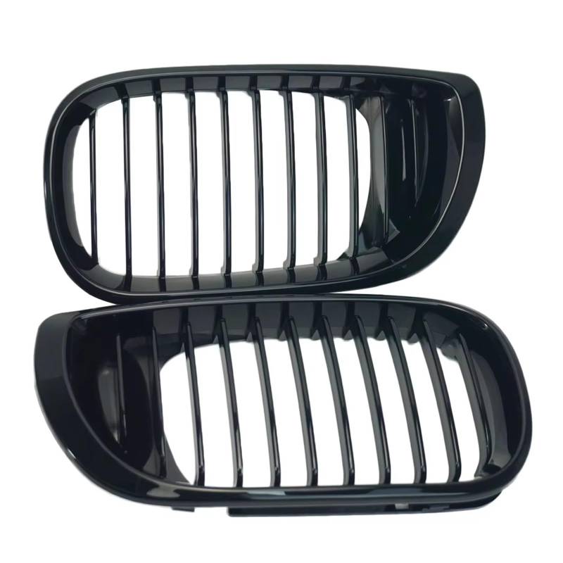 Frontgrill Glänzend Schwarzer Frontgrill Nierengrill Für 3er-Reihe 4-türige E46 Touring Limousine 320i 325Xi 330Xi 2002 2003 2004 2005 Front Kühlergrille von SAIBOL