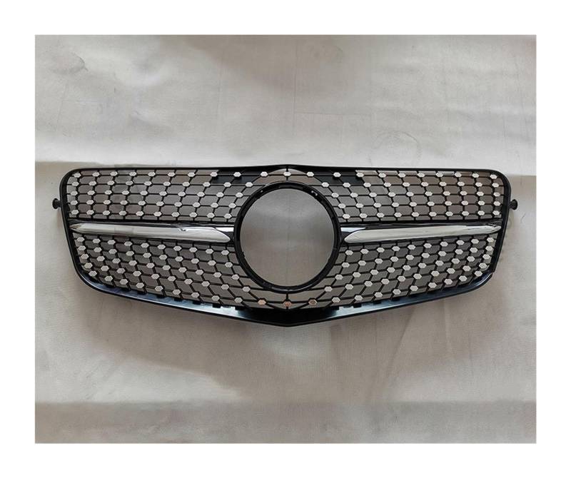 Frontgrill Glanzschwarzer Nierengrill Mit 2 Lamellen Für Die Vordere Stoßstange Auto-Styling-Zubehör Für 2er-Serie F22 F23 F24 2014 52015 2016 2017 2018 Front Kühlergrille(09-12 Diamond Black) von SAIBOL