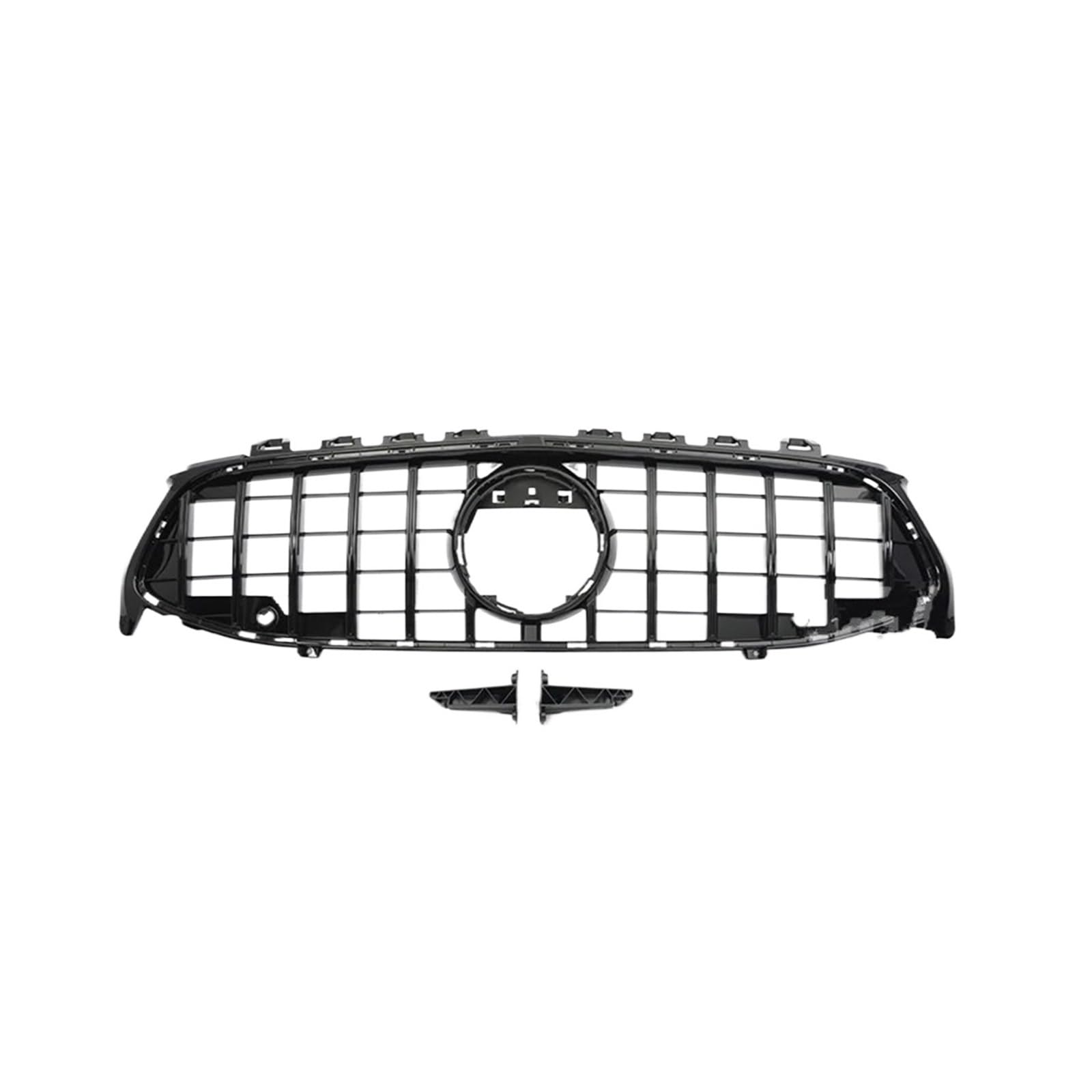 Frontgrill Panamericana GT Diamantgrill CLA35 45 AMG Style Kühlergrill Für Benz CLA Coupé Limousine Shooting Brake W118 X118 C118 180 260 2019-2023 Front Kühlergrille(W118 Black WO) von SAIBOL