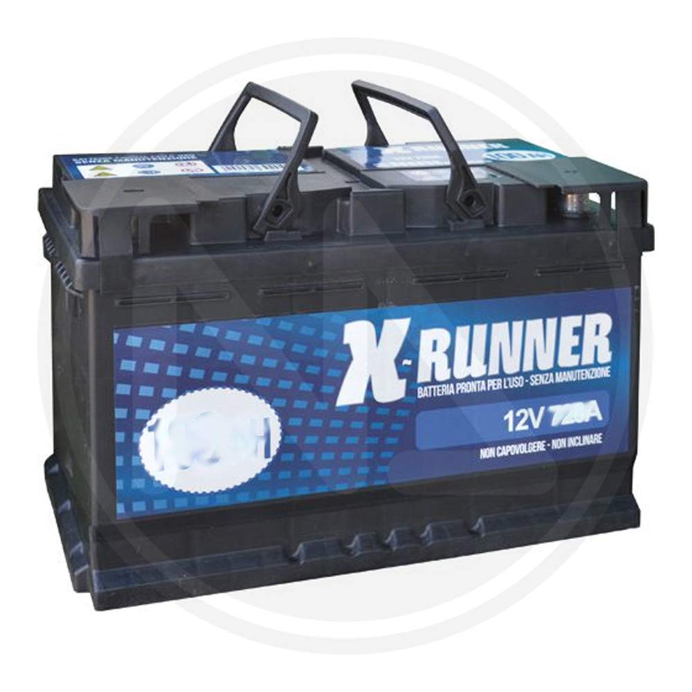 Autobatterie X-RUNNER 50Ah/400A 12V von SAMA