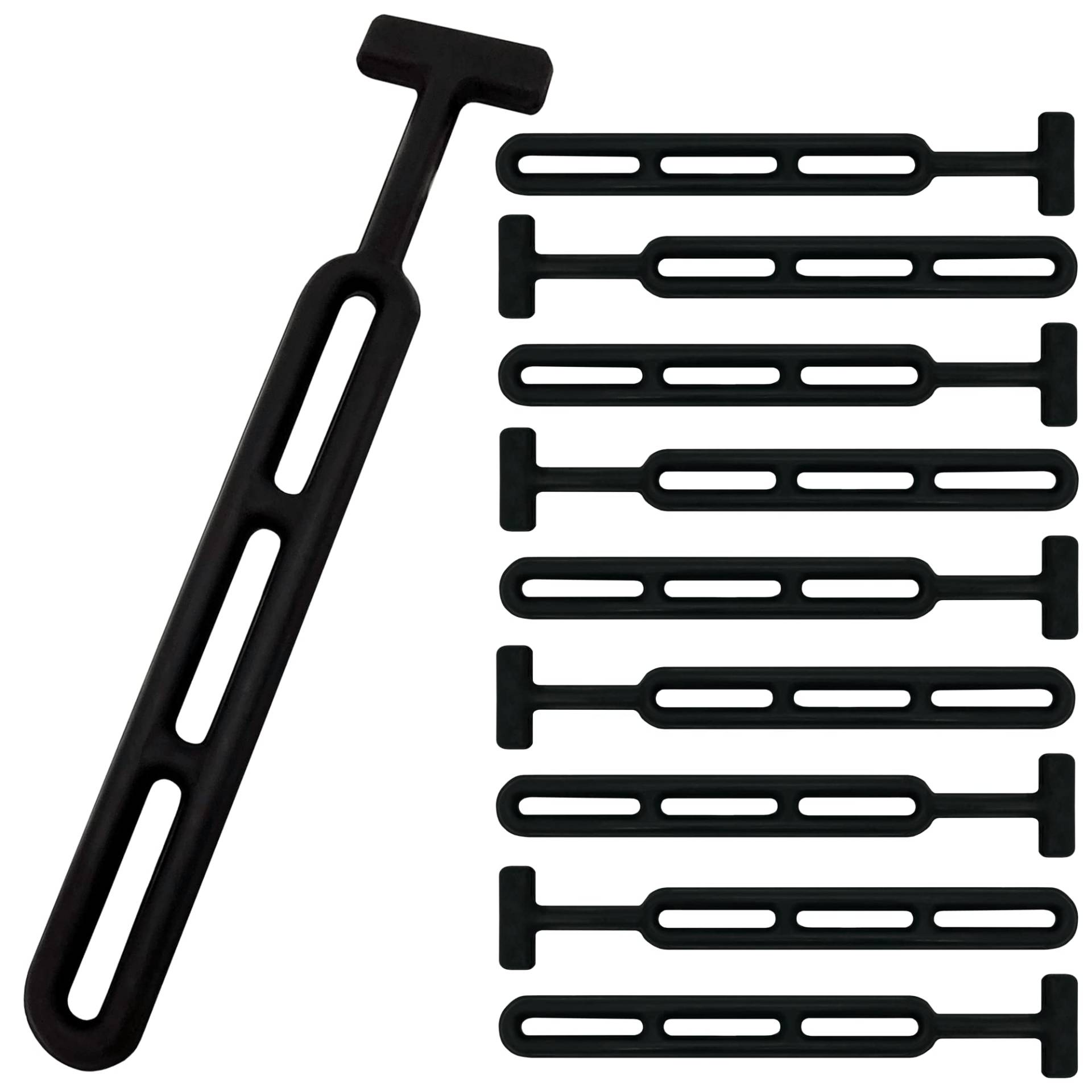 10 Spanngummi 280mm Gummi Spannring Stroppe Planenspanner PKW Anhängerplane Netz verstellbar von SAMETRUCK