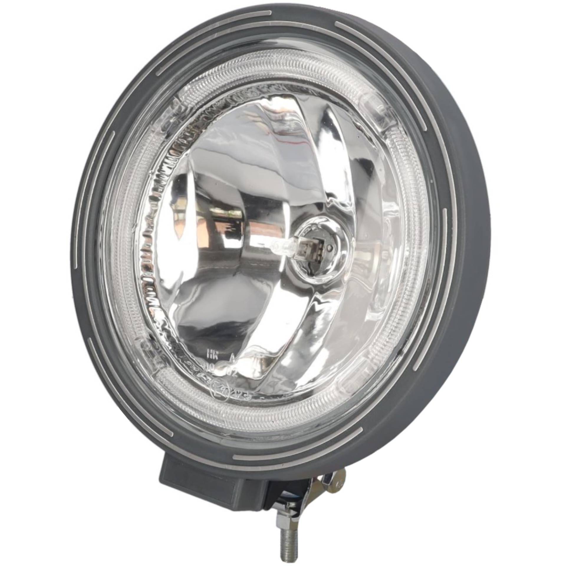 SAMETRUCK Fernscheinwerfer 220mm Ø 12V 24V Fernlicht LED Positionslicht Ring LKW PKW H1 von SAMETRUCK