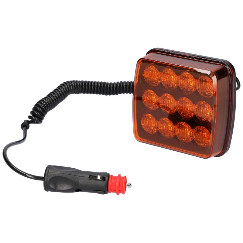 SAMETRUCK LED Blitzleuchte 12V 24V Warnleuchte Blitzlicht Magnetisch NFZ PKW LKW Anhänger von SAMETRUCK