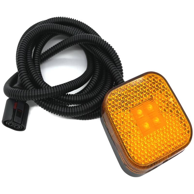 SAMETRUCK Seitenmarkierungsleuchte LED passend für MAN TGA TGX TGL TGS TGM F2000 mit Kabel von SAMETRUCK