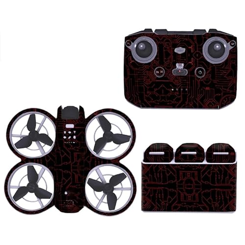 Aufkleber Set für DJI Neo, Drohnen Aufkleber Skins, Anti-Scratch Schutzfolie (10) von SAMTN