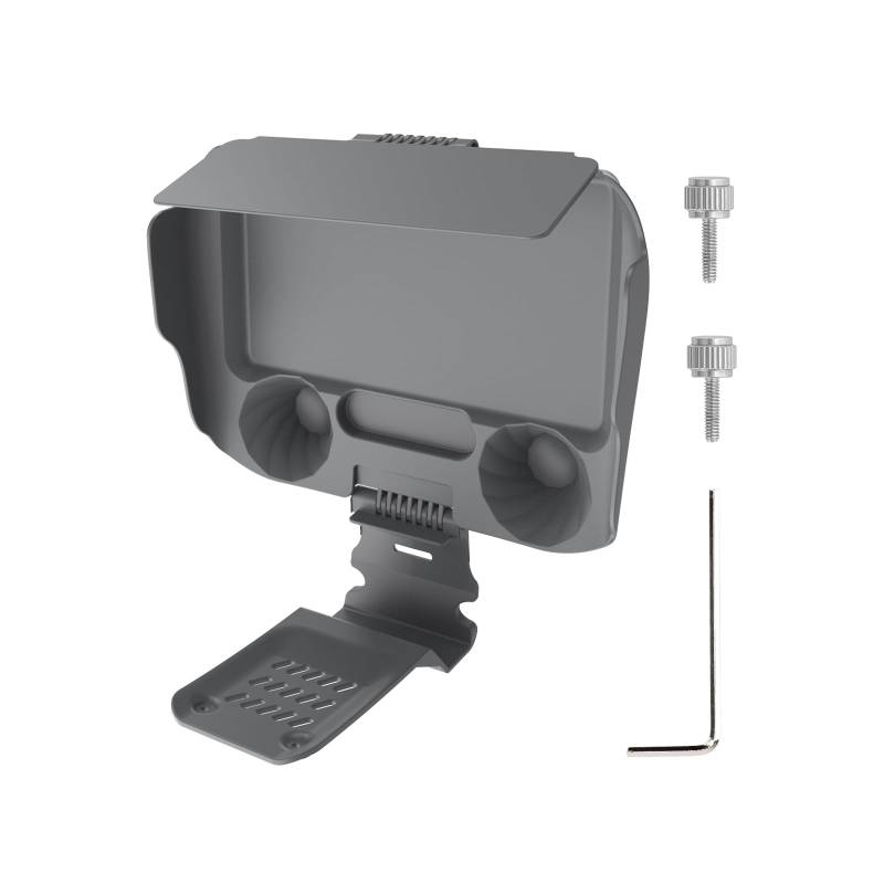 Sonnenhaube Sonnenschirm für DJI RC2 Fernbedienung, Bildschirm Schutzabdeckung für DJI Air 3/Mini3 Pro mit Bildschirm Fernbedienung (Für RC 2) von SAMTN