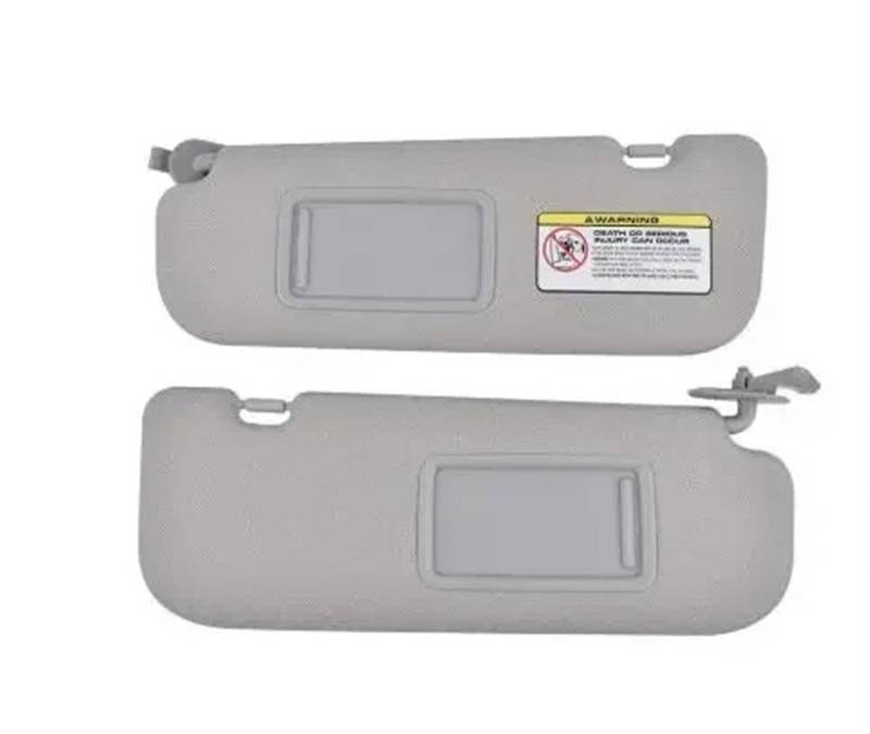 Auto Sonnenschutz Auto Sonnenblende Panel Innen Sonnenschirm Sonnenschutz Ersatz Für Hyundai Für Elantra 2011 2012 2013 2014 2015 852103X000 TX Sonnenblende Auto(Gray Pair) von SAMWDK