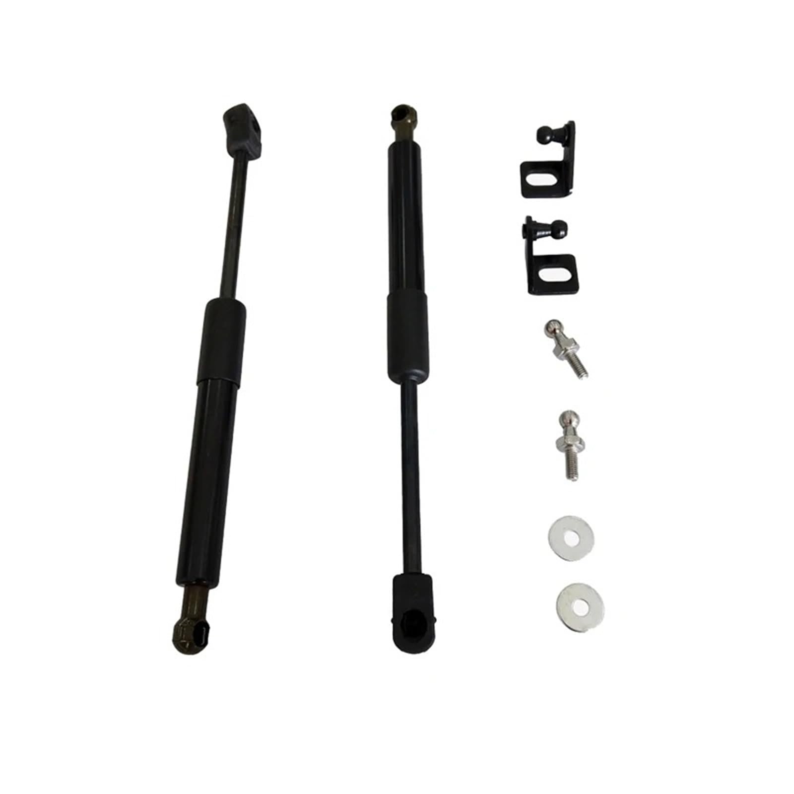 Motorhauben Gasfeder 2PCS Für Suzuki Für Jimny JB64 JB74 2019up Front Hood Bonnet Lift Unterstützung Motor Abdeckung Gas Frühling Strut Stoßdämpfer Dämpfer Stange Motorhauben Gasfeder(Schwarz) von SAMWDK