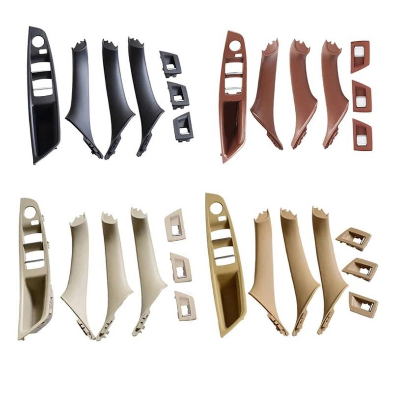 Türgriff Innentür Auto Für 5 Series F10 F11 F18 520i 523i 525i 528i 535i Verbesserte Neue Innentür Armlehne Fenster Schalter Panel Pull Griff Set Innentürgriff des Autos von SAMWDK