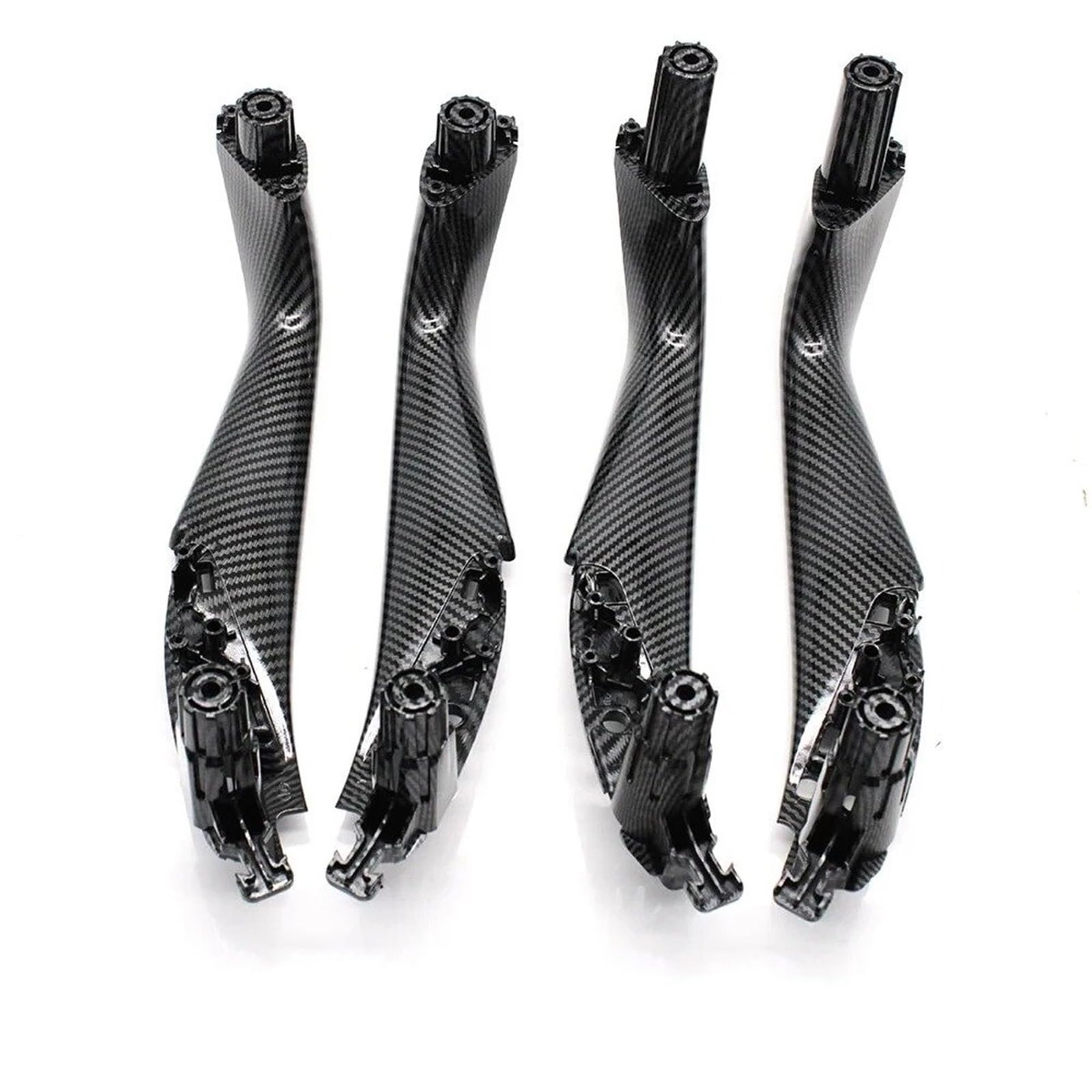 Türgriff Innentür Auto Für 5 Series Für M5 G30 G31 F90 2017-2022 2/4PCS Links Rechts Carbon Fiber Innen Auto Türgriff Innen Abdeckung Trim 51417438523 Innentürgriff des Autos von SAMWDK