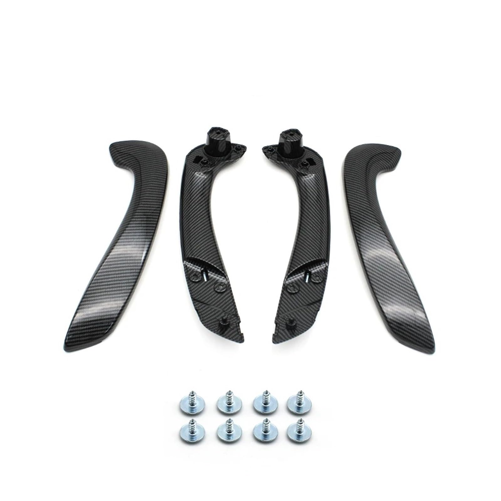 Türgriff Innentür Auto Für Megane 3 MK3 Fluence 2008-2016 Carbon Black Auto Innen Vorne Links Rechts Türgriff Kit 809540001R 809600007R Innentürgriff des Autos von SAMWDK