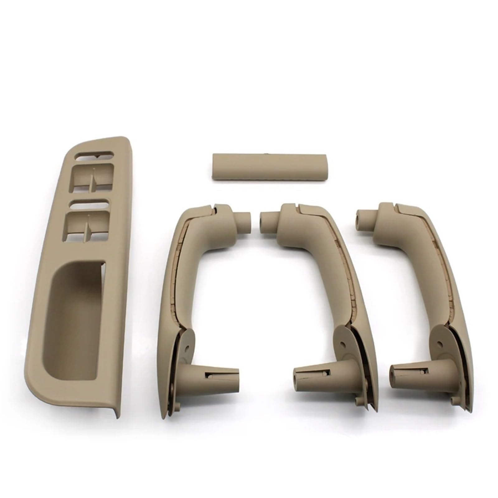 Türgriff Innentür Auto Für VW Für Bora Für Golf 4 MK4 Für Jetta 1999 2000 2001 2002 2003 2004 LHD Auto Vorne Hinten Links Rechts Beige 8PCS Tür Pull Haltegriff Innentürgriff des Autos von SAMWDK