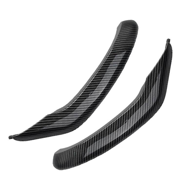 Türgriff Innentür Auto Für X3 Für X4 F25 F26 2010 2011 2012 2013 2014-2017 Carbon Faser Stil Links Rechts Innere Tür Pull Griff Trim Abdeckung ABS 1 Paar Innentürgriff des Autos von SAMWDK