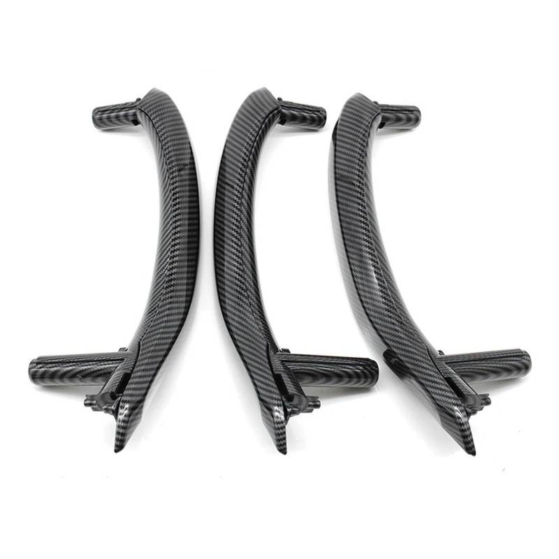 Türgriff Innentür Auto Für X5 Für X6 F15 F16 2014-2018 Links Rechts Carbon Fiber Innen Tür Griff Mit Äußere Abdeckung Montage Set Innentürgriff des Autos von SAMWDK