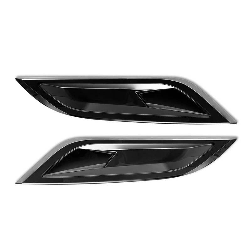 Auto Lufteinlass 2 Stück Auto Front Hood Bonnet Side Trim Abdeckung ABS Air Flow Intake Scoop Vent Schnee Abdeckung Für Land Für Rover Für Defender 2020 Ansaugschlauch von SANCAK